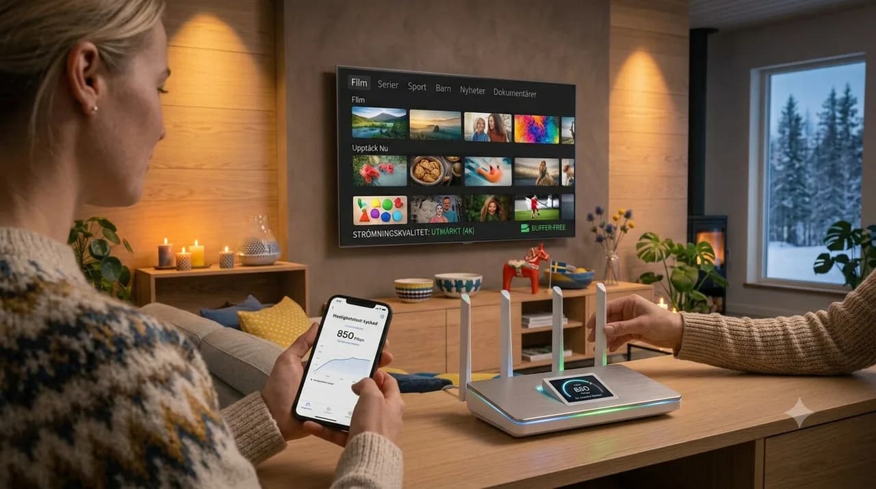 Stabil IPTV utan buffring på flera enheter