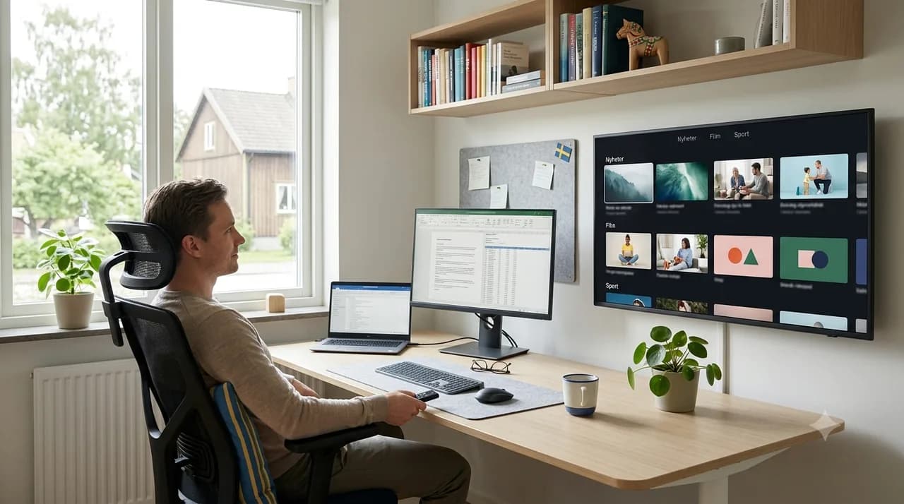 IPTV and VPN at the home office for privacy
